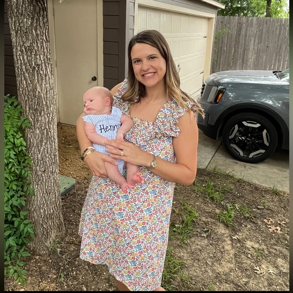 Hyacinth House floral mini dress - Picture 6 of 7